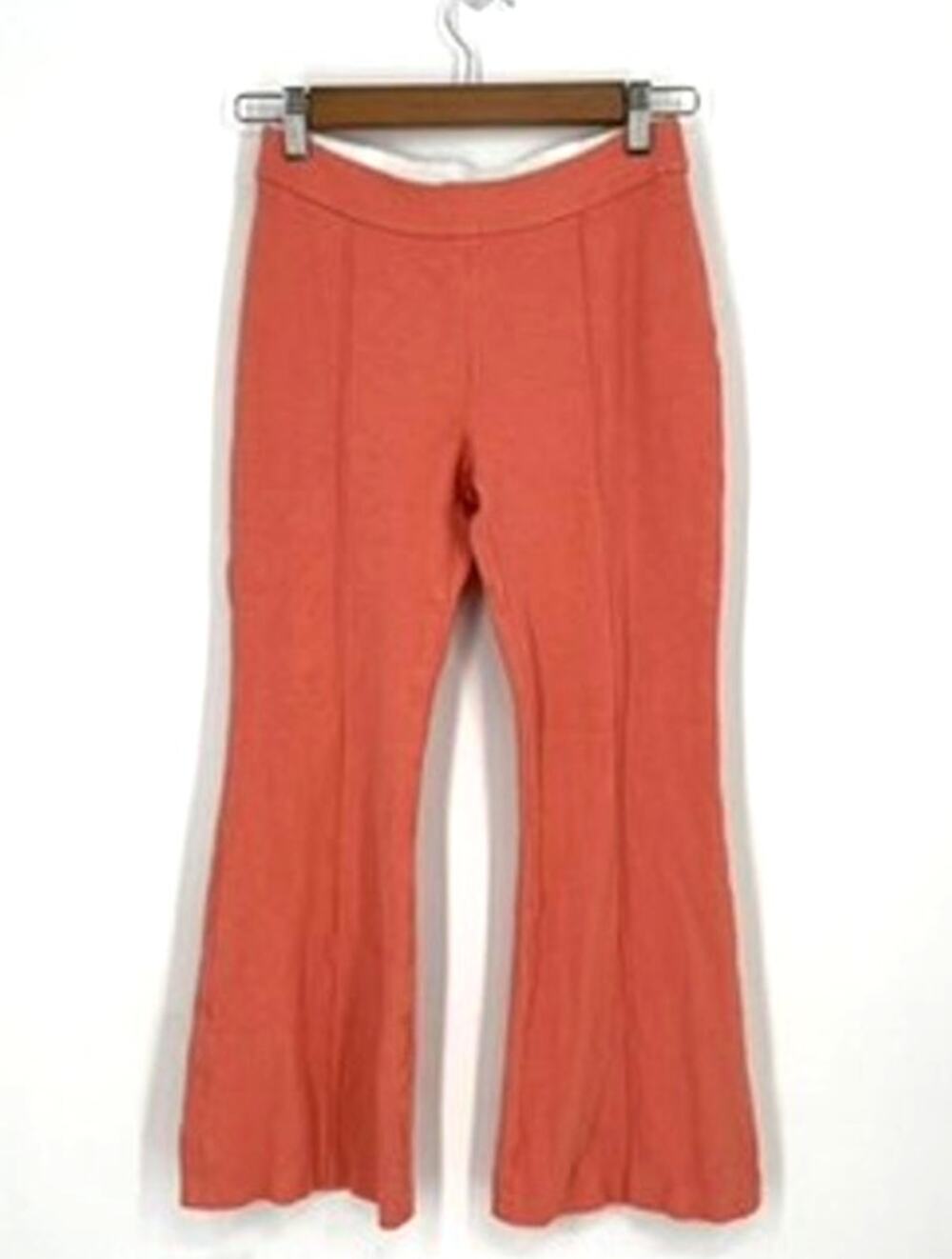 Rosetta Getty Pants Cropped Wide Leg Small Pull On